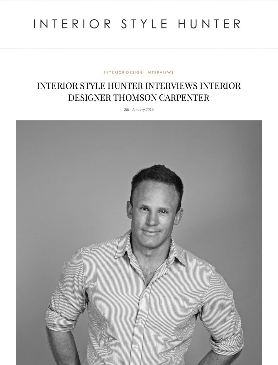 Interior Style Hunter blog 2016 pdf